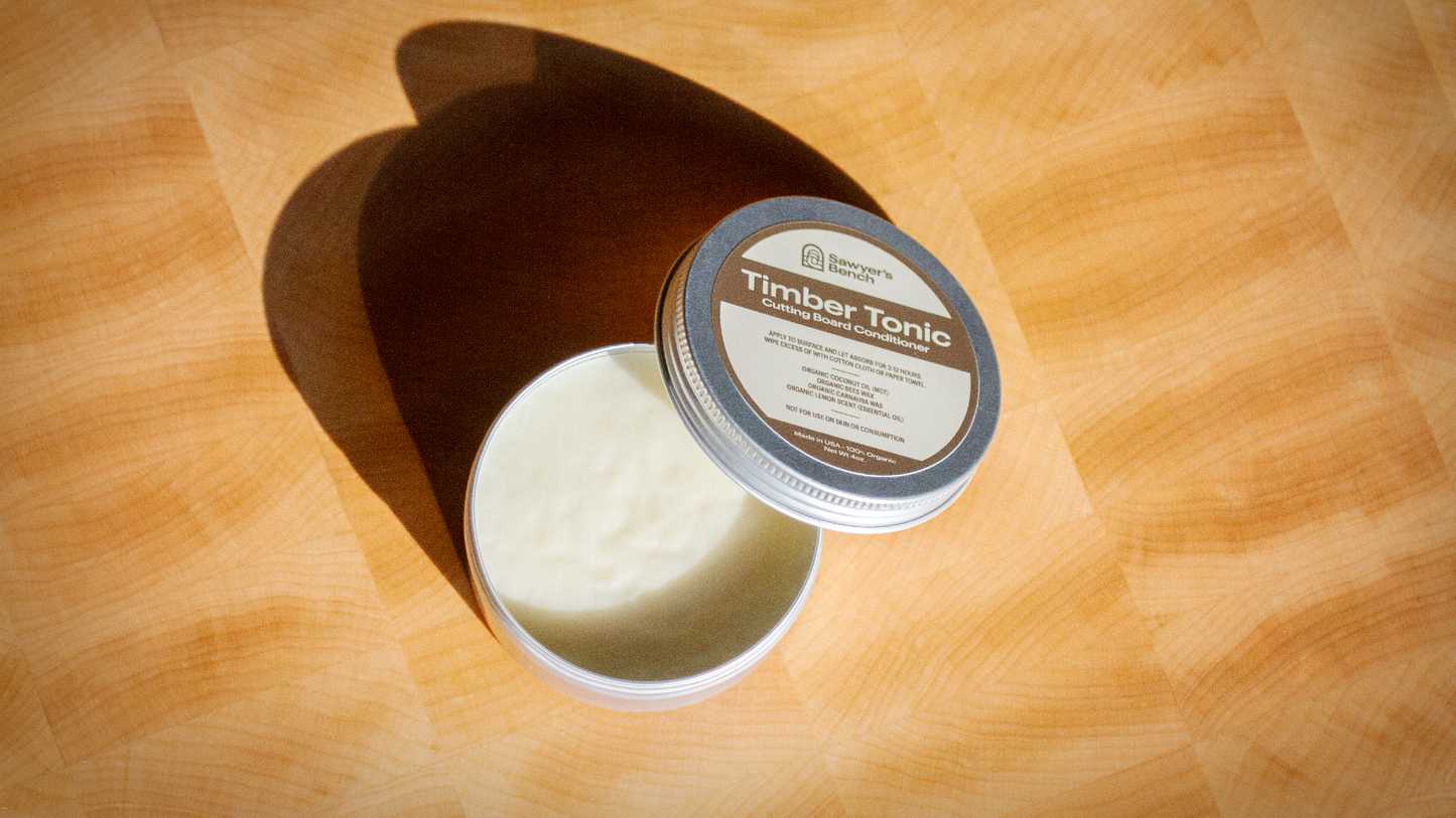Timber Tonic Cutting Board Conditioner, 4oz