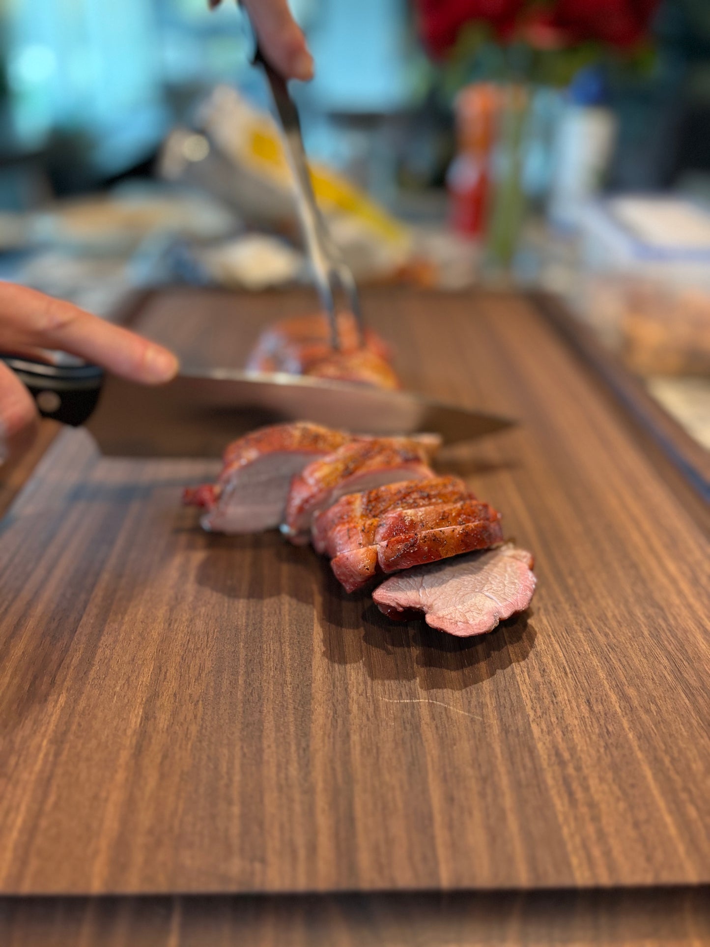 Walnut Edge Grain Cutting Board