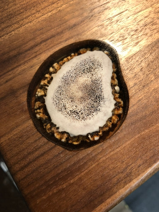 Charcuterie Board in Walnut with Elk Horn Inlay