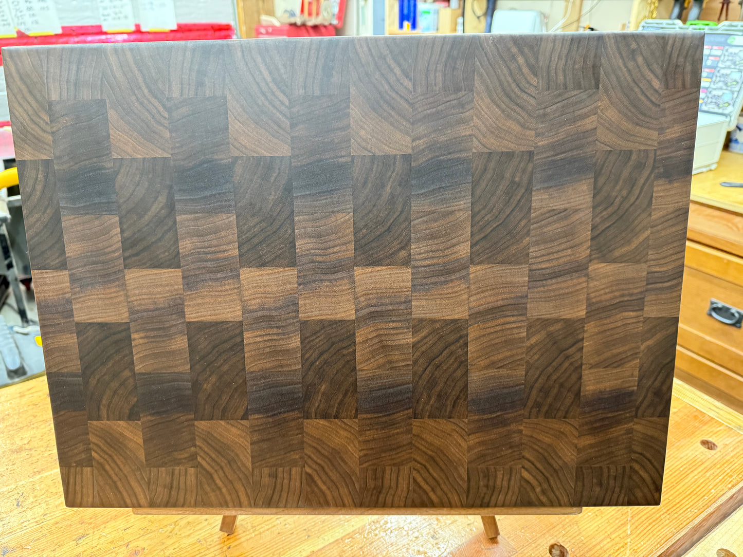 Walnut End Grain Cutting Board