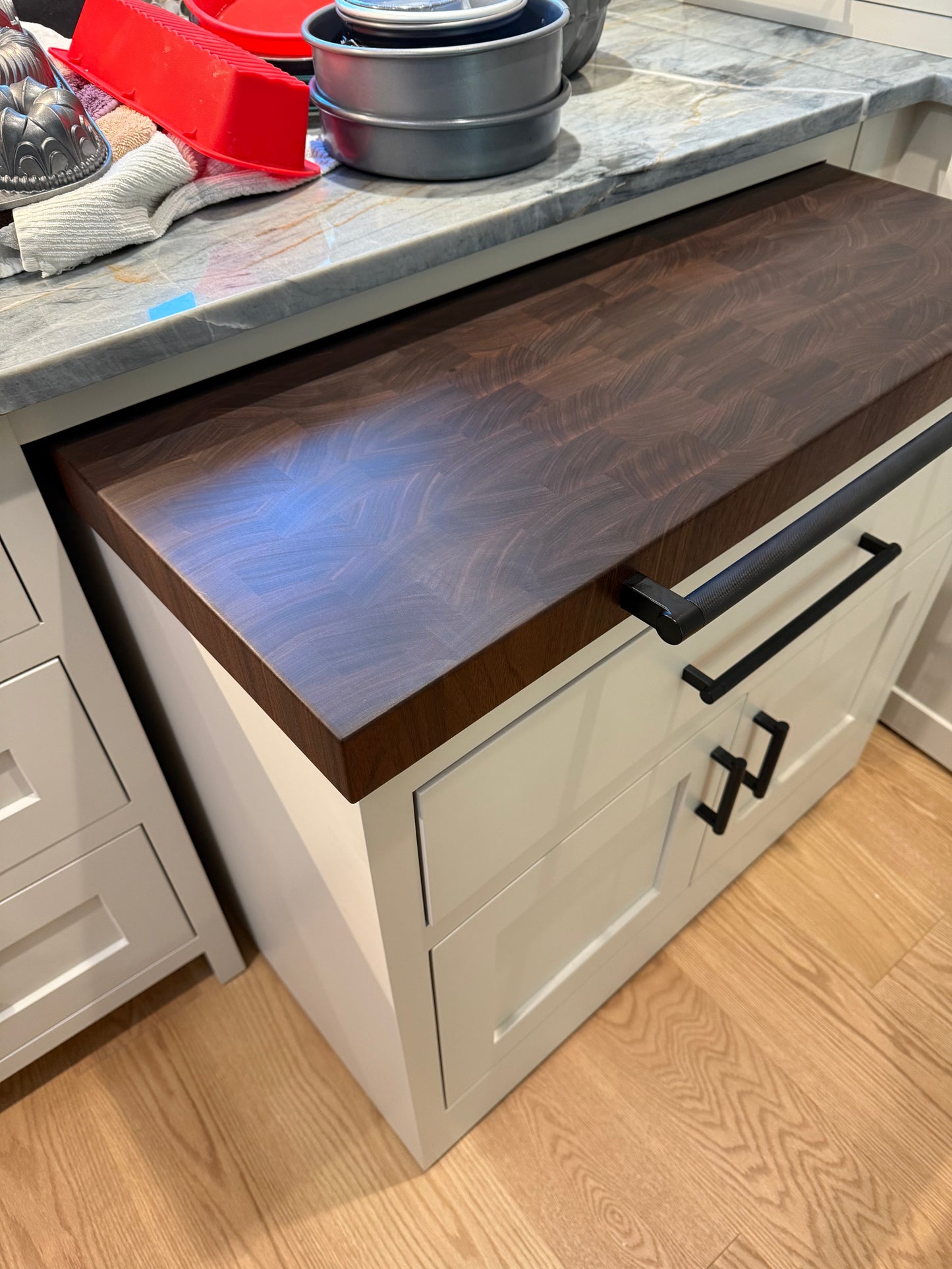 End Grain Walnut counter top