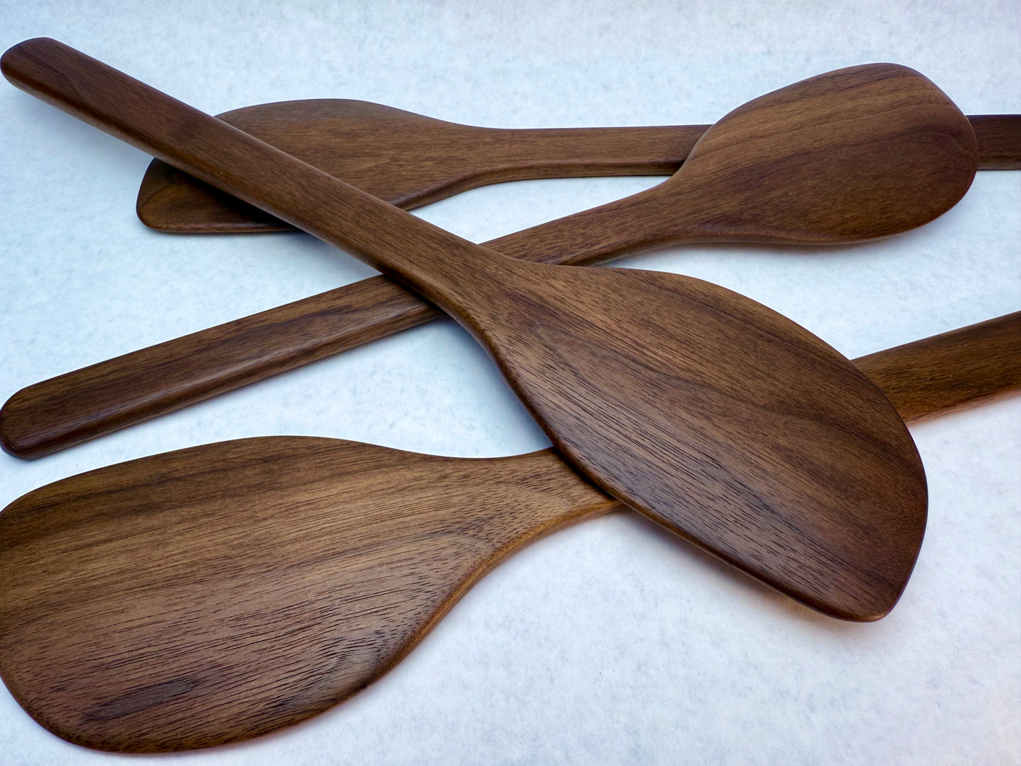 Large Walnut Spatula - For Larger Mixing Jobs