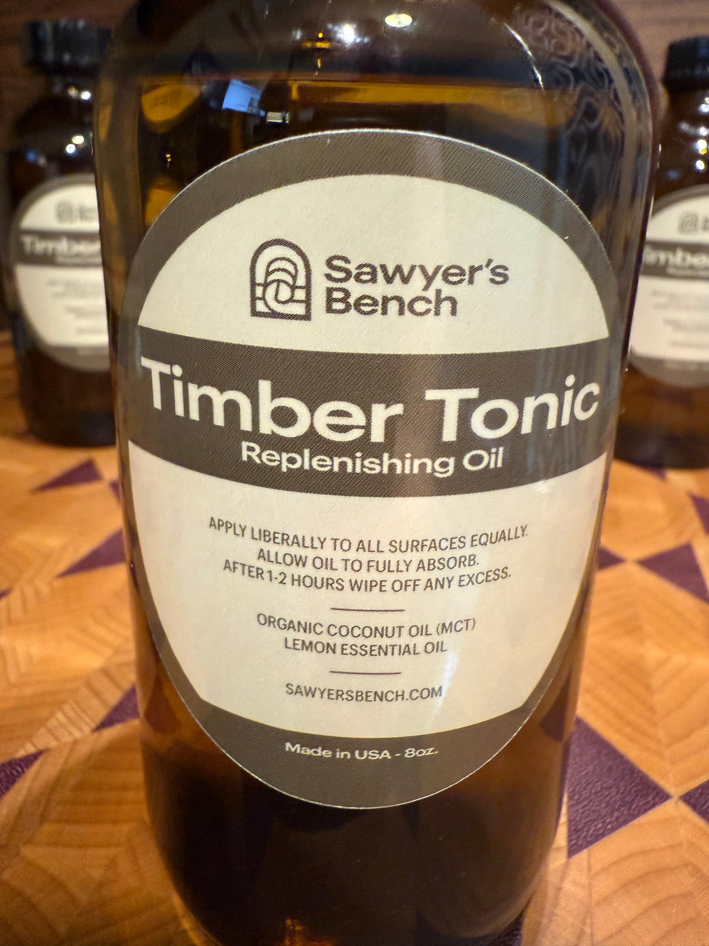 Timber Tonic Replenishing Oil, 8oz