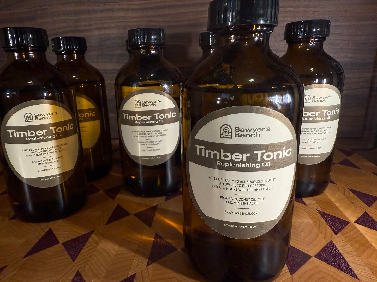 Timber Tonic Replenishing Oil, 8oz