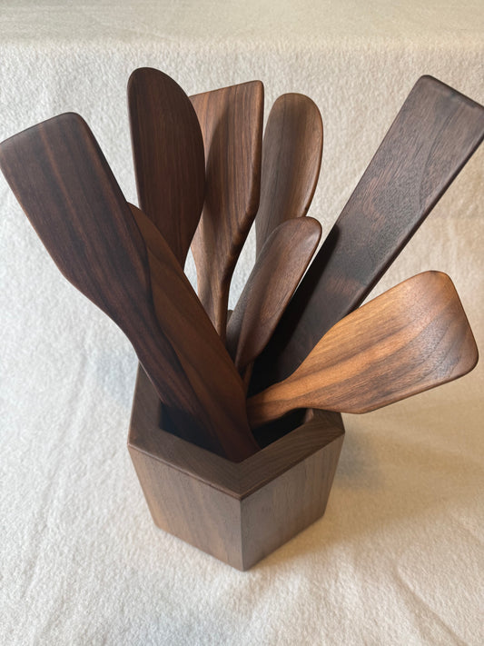 Walnut Utensil Set