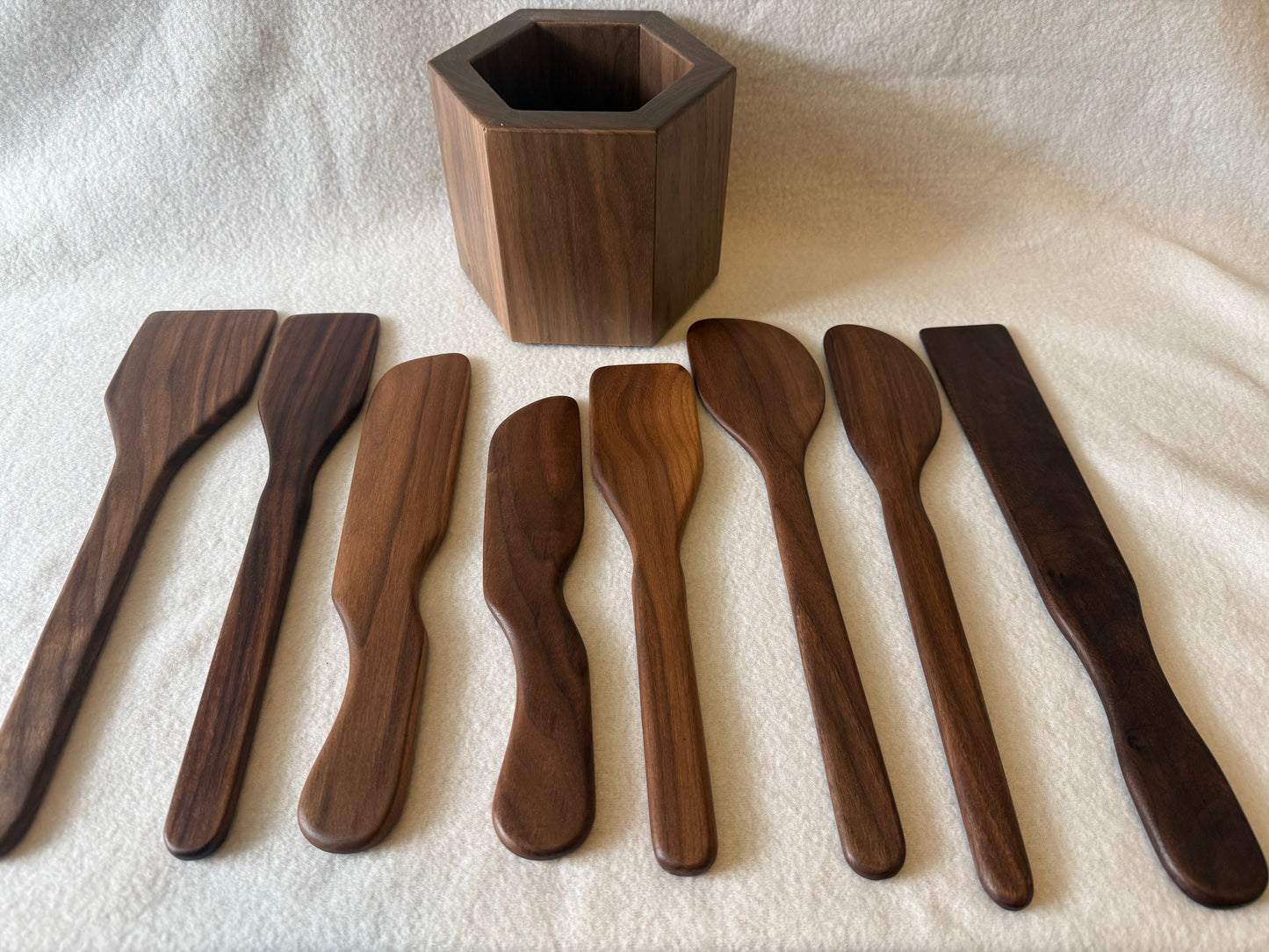 Walnut Utensil Set