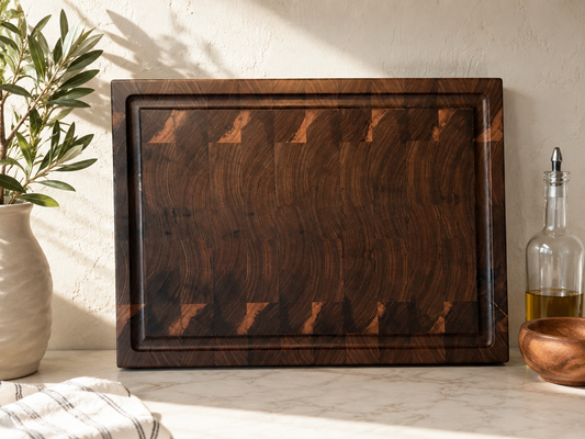 Walnut End Grain Cutting Board